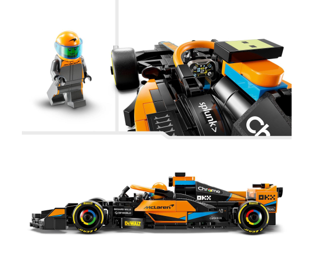 LEGO Speed Champions McLaren Formula 1 wersja 2023 - 1220615 - zdjęcie 5